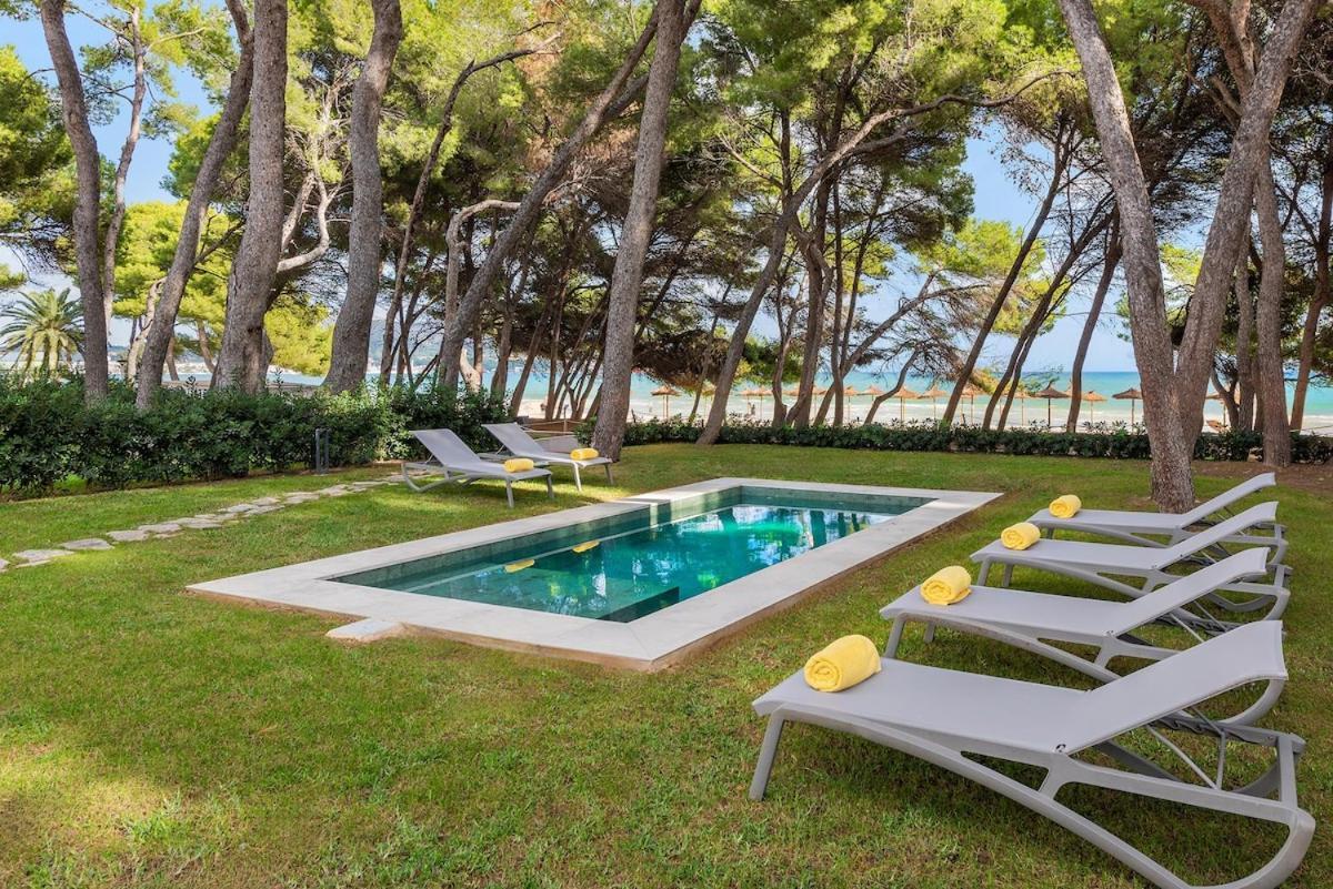 Villamar - Stunning Beachfront With Private Pool * Port d'Alcúdia